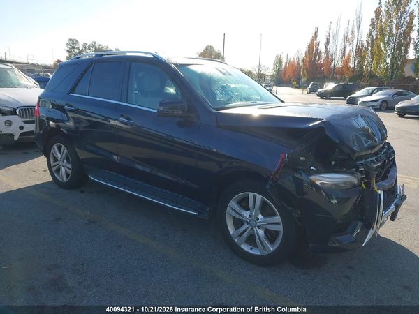 2015 MERCEDES-BENZ ML 350 BLUETEC 4MATIC — I1