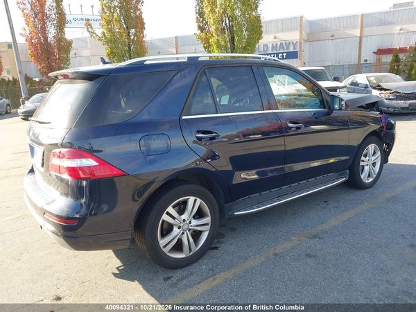 2015 MERCEDES-BENZ ML 350 BLUETEC 4MATIC — I4