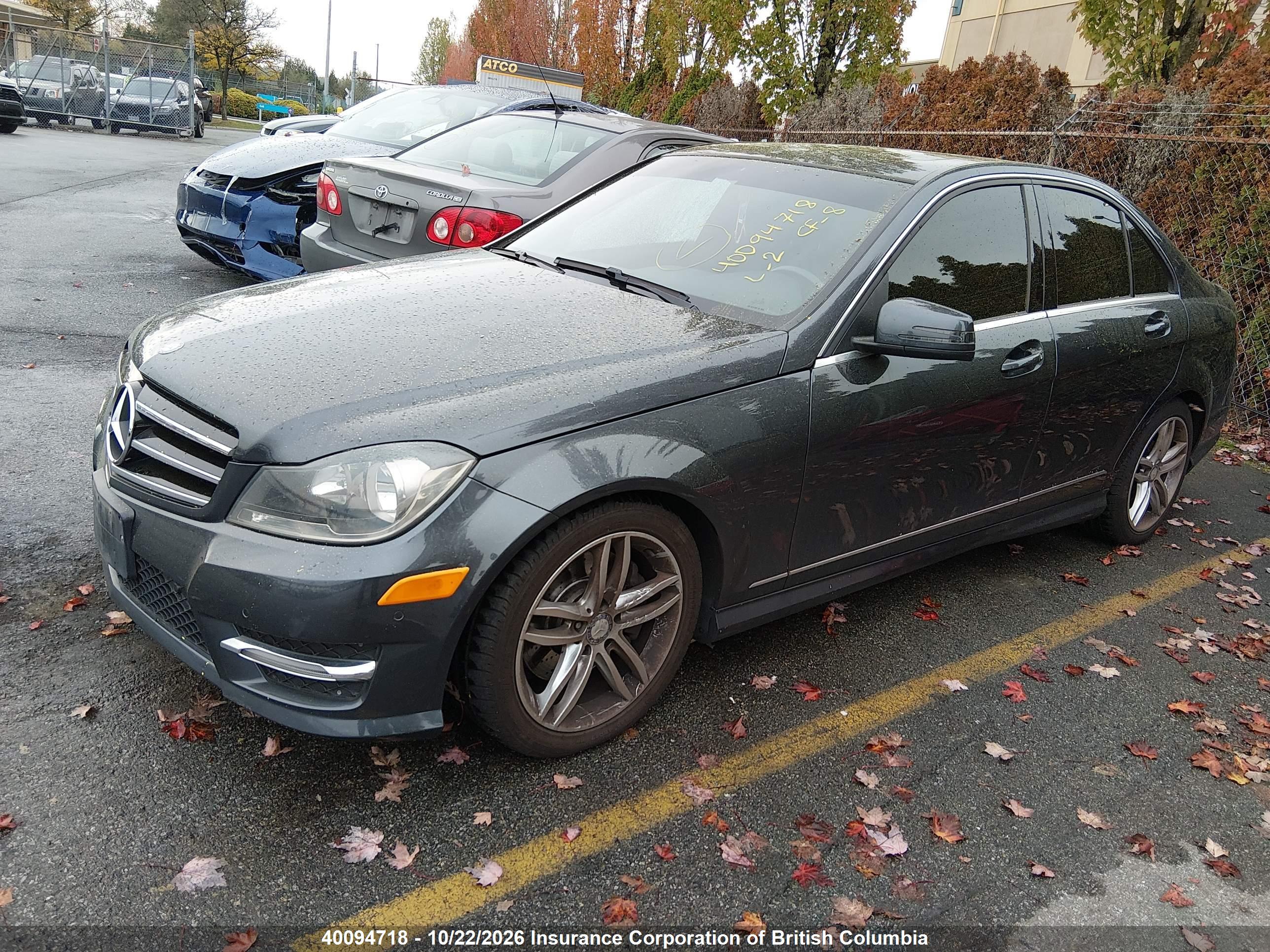 2014 MERCEDES-BENZ C 300 4MATIC — I2