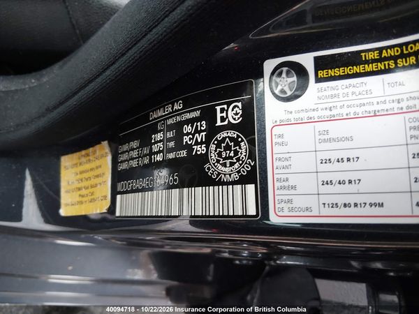 2014 MERCEDES-BENZ C 300 4MATIC — I9