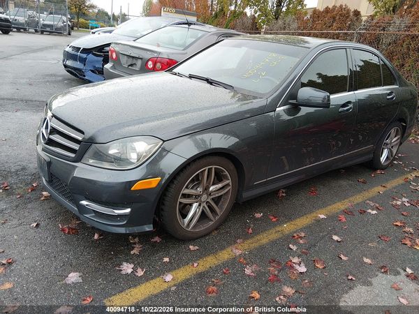 2014 MERCEDES-BENZ C 300 4MATIC — I12