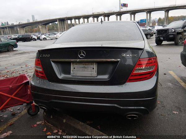 2014 MERCEDES-BENZ C 300 4MATIC — I16