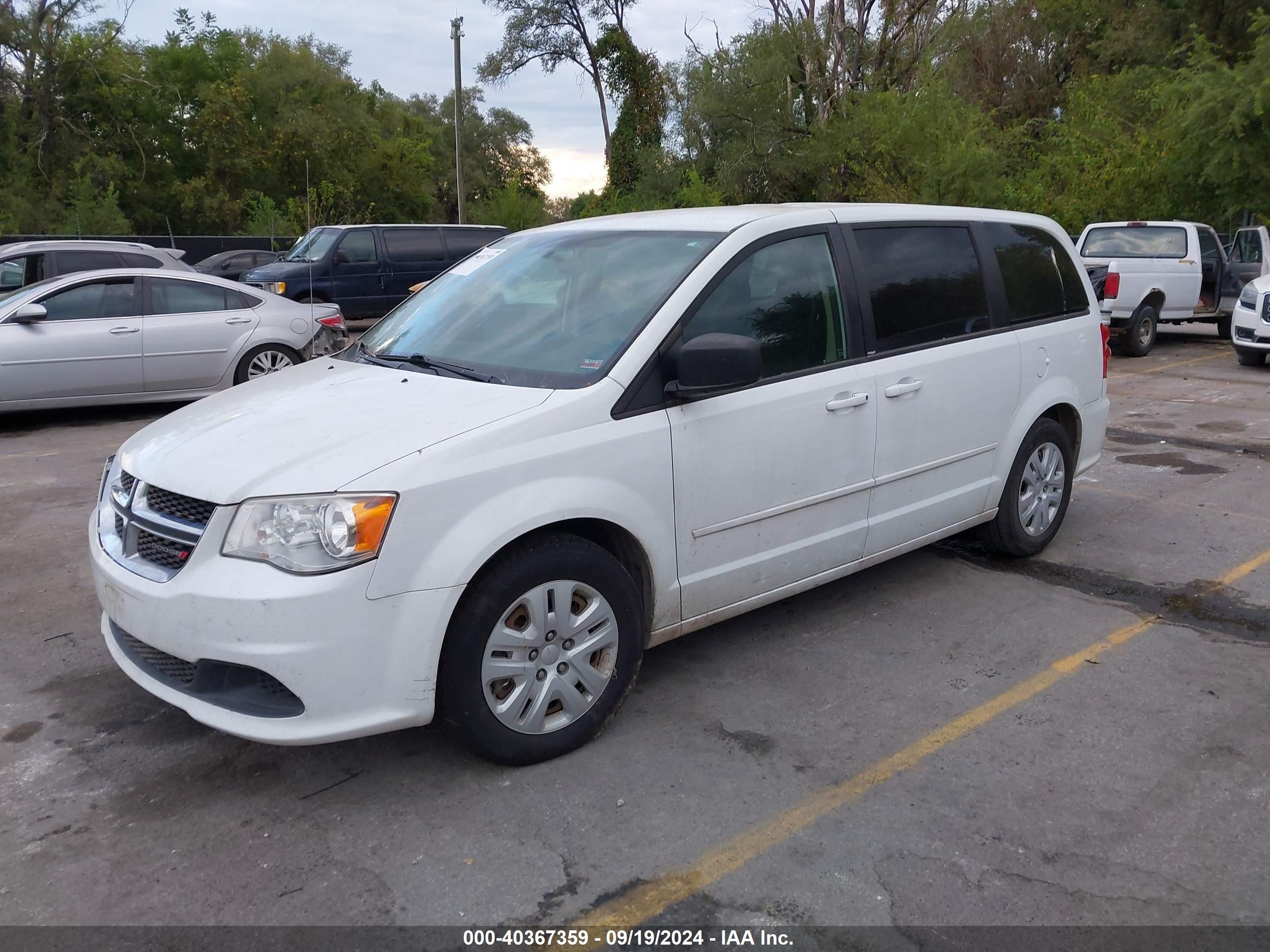 2014 DODGE GRAND CARAVAN SE — I2