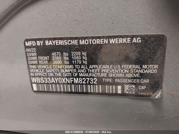 2022 BMW M3 COMPETITION