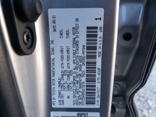 2021 TOYOTA TACOMA SR5