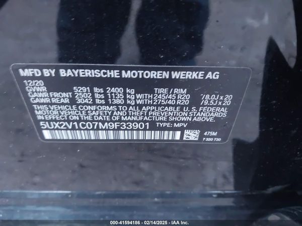 2021 BMW X4 XDRIVE30I
