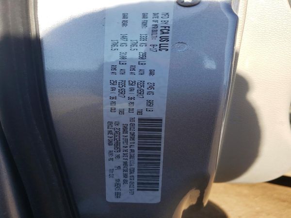 2017 DODGE GRAND CARAVAN SXT