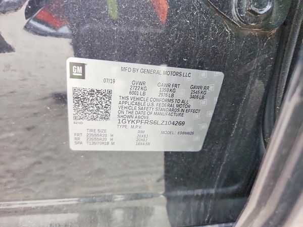 2020 CADILLAC XT6