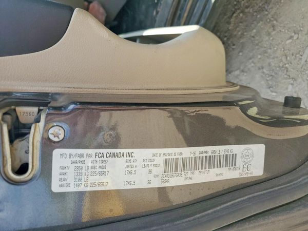 2016 DODGE GRAND CARAVAN