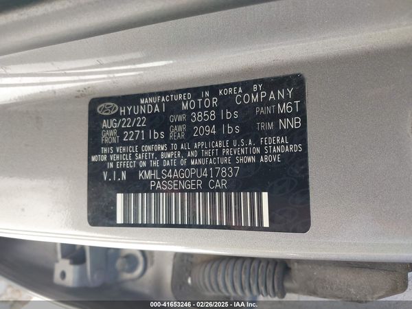 2023 HYUNDAI ELANTRA SEL