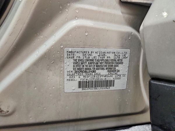 2020 NISSAN KICKS