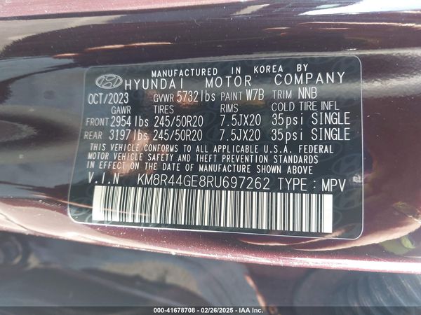 2024 HYUNDAI PALISADE SEL