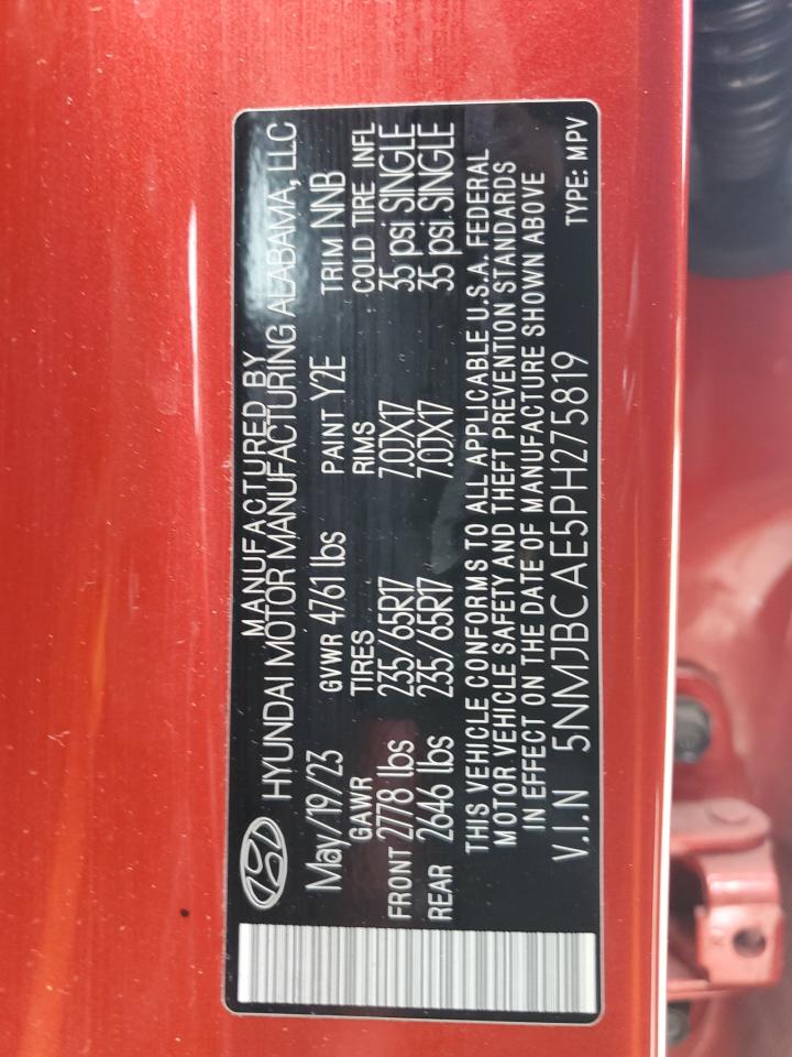 2023 HYUNDAI TUCSON SEL