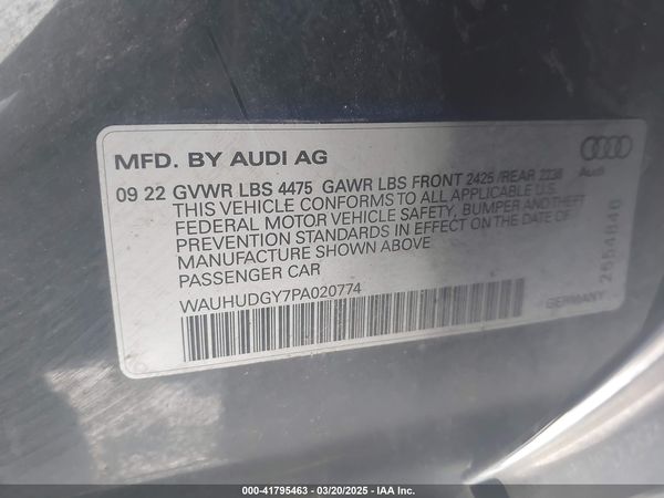 2023 AUDI A3