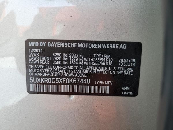 2015 BMW X5 xDrive35i