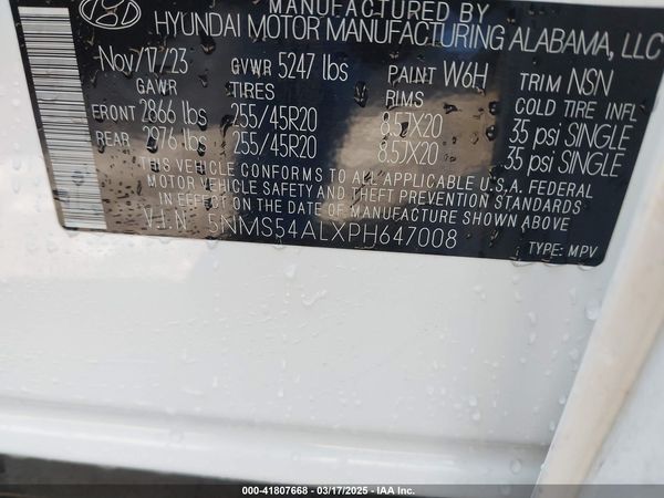2023 HYUNDAI SANTA FE CALLIGRAPHY