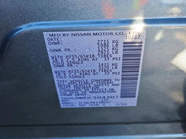 2018 INFINITI QX60