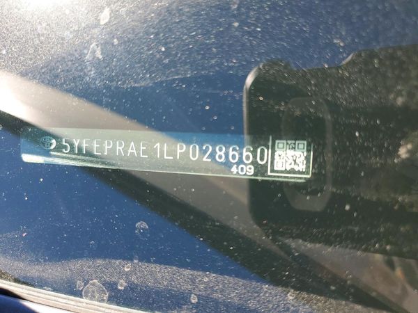 2020 TOYOTA COROLLA