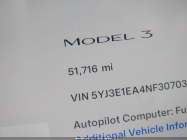 2022 TESLA MODEL 3 REAR-WHEEL DRIVE