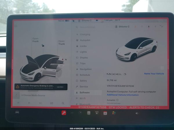 2022 TESLA MODEL 3 REAR-WHEEL DRIVE