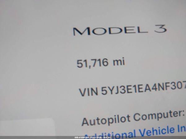 2022 TESLA MODEL 3 REAR-WHEEL DRIVE