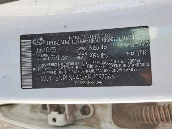 2023 HYUNDAI ELANTRA SEL w/Convenience Pkg