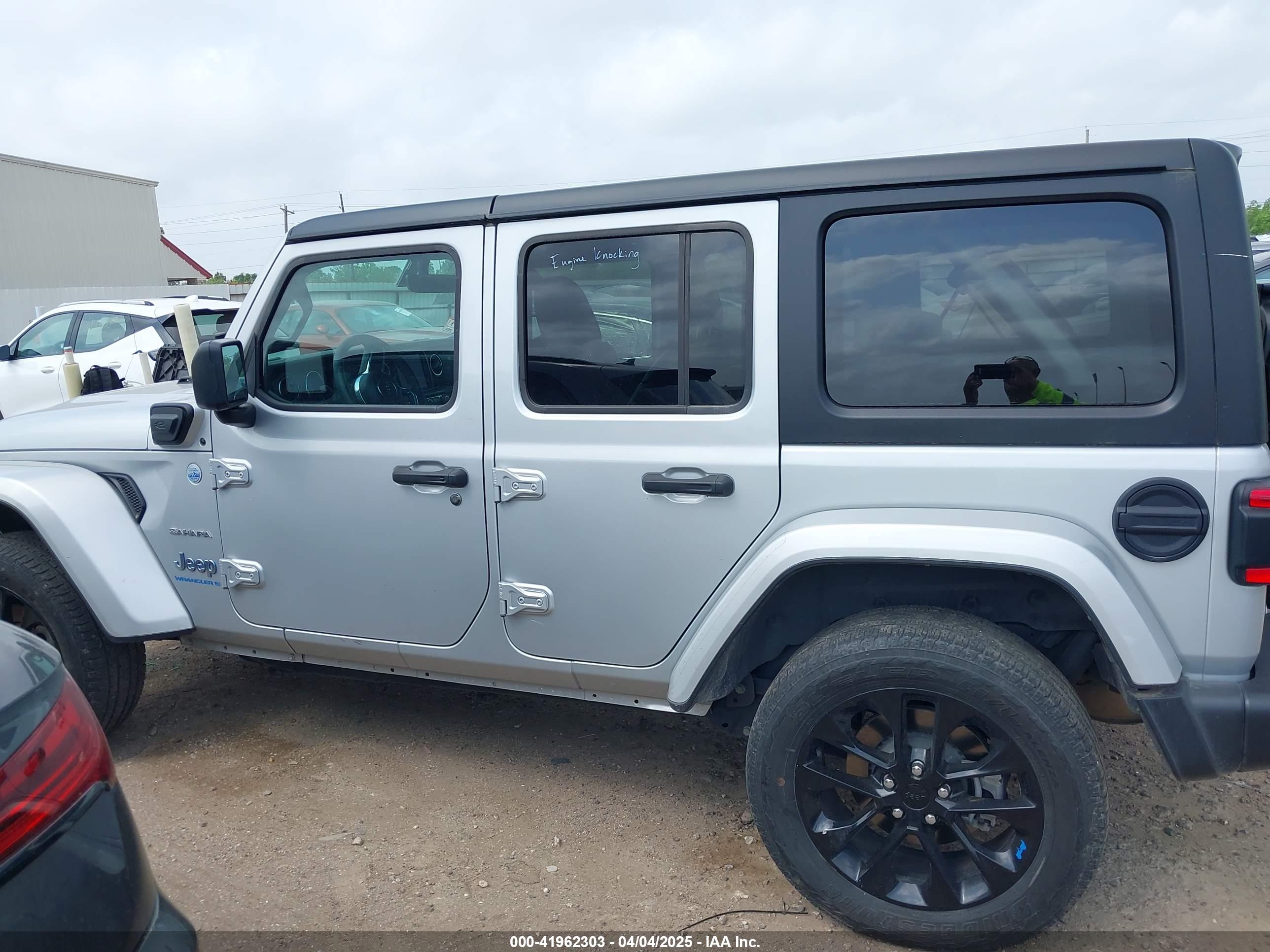 2023 JEEP WRANGLER 4XE SAHARA 4X4