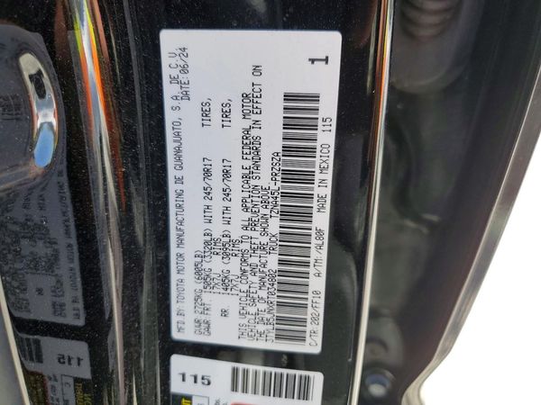 2024 TOYOTA TACOMA