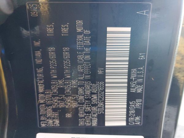 2025 TOYOTA SIENNA XLE