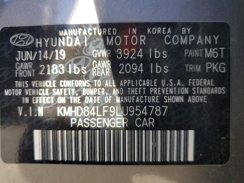2020 HYUNDAI ELANTRA