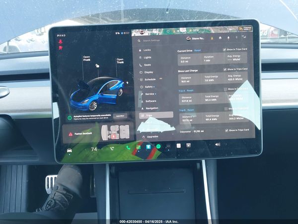 2018 TESLA MODEL 3 LONG RANGE/PERFORMANCE