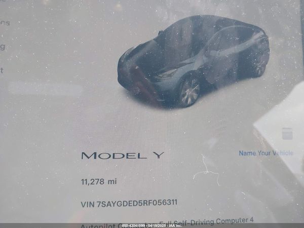 2024 TESLA MODEL Y RWD
