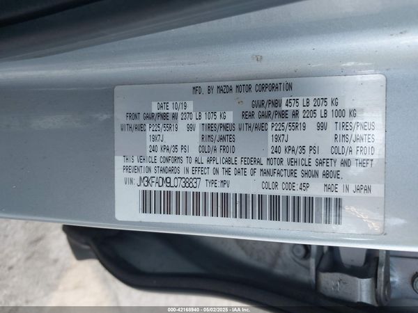 2020 MAZDA CX-5 GRAND TOURING