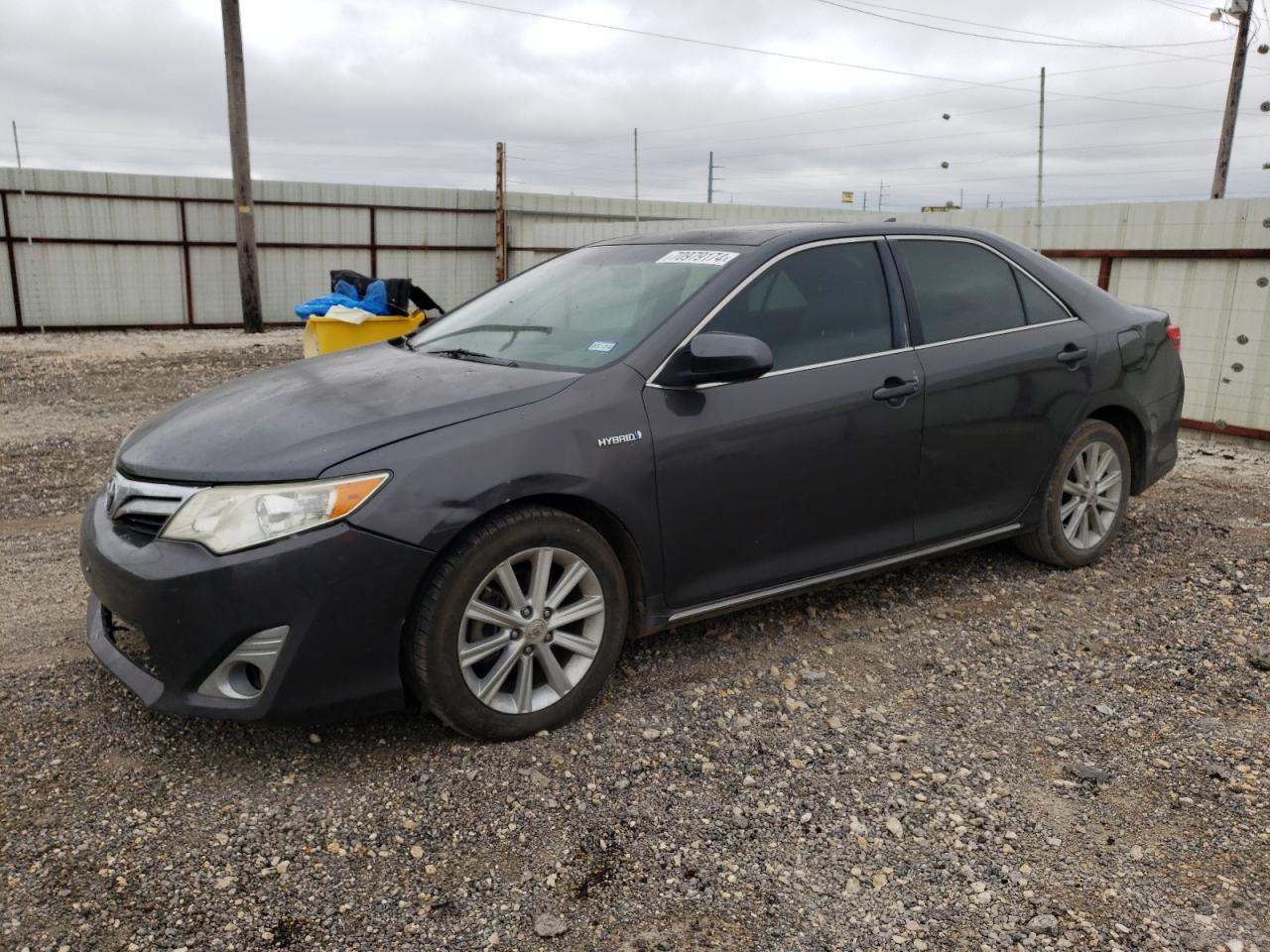 2012 TOYOTA CAMRY