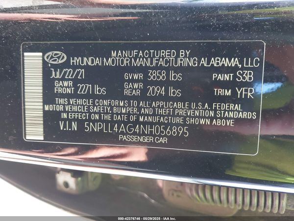 2022 HYUNDAI ELANTRA SE