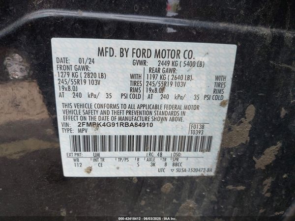 2024 FORD EDGE SE