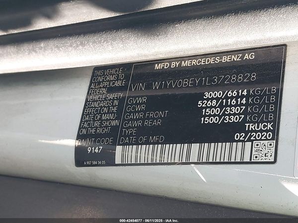 2020 MERCEDES-BENZ METRIS 447 (VS20)