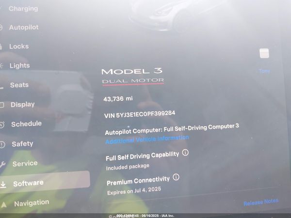 2023 TESLA MODEL 3