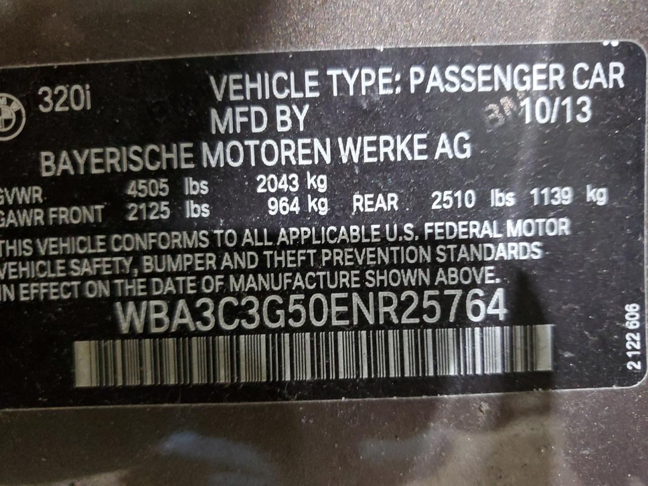 2014 BMW 320 xDrive SA