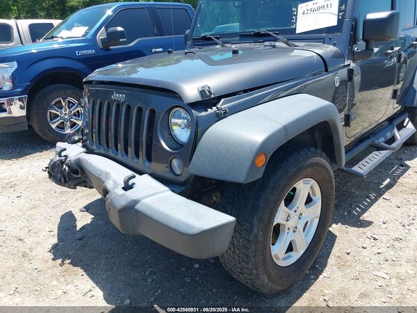 2017 JEEP WRANGLER UNLIMITED SPORT 4X4