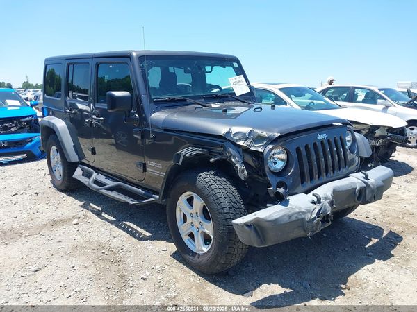 2017 JEEP WRANGLER UNLIMITED SPORT 4X4