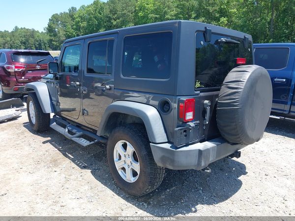 2017 JEEP WRANGLER UNLIMITED SPORT 4X4