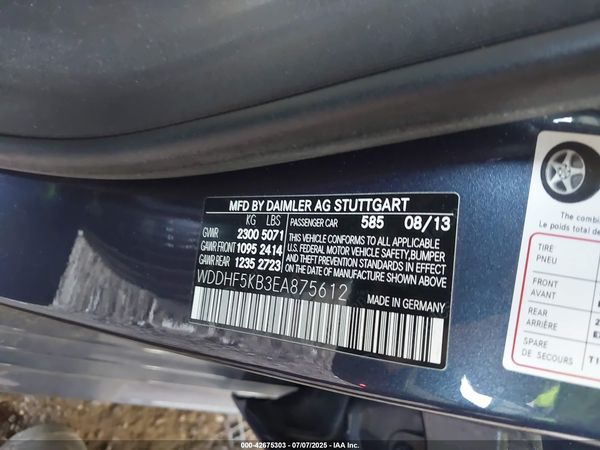 2014 MERCEDES-BENZ E 350 E350