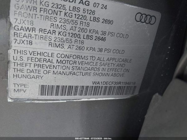 2024 AUDI Q3