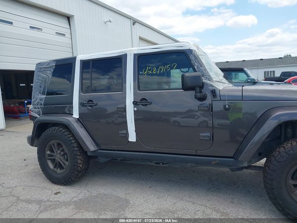 2016 JEEP WRANGLER UNLIMITED SAHARA