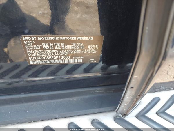 2015 BMW X5 XDRIVE35I
