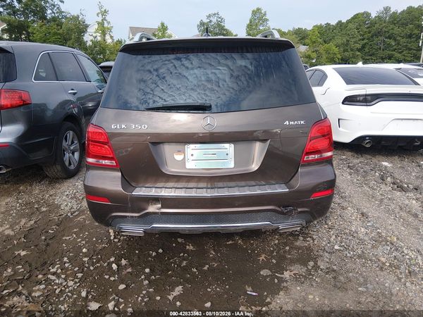 2015 MERCEDES-BENZ GLK 350 4MATIC