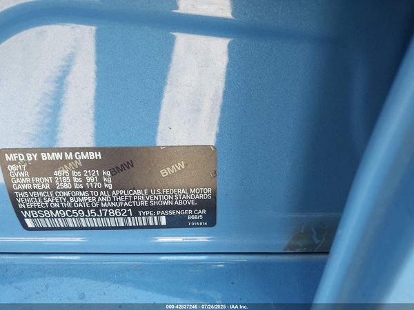 2018 BMW M3 CS
