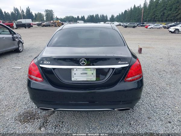 2015 MERCEDES-BENZ C 300 4MATIC