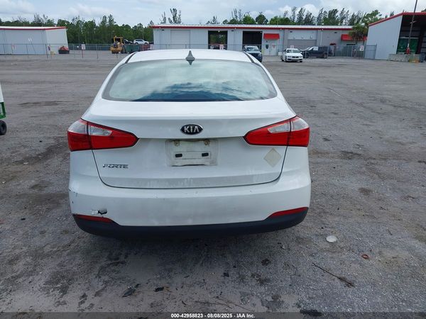 2016 KIA FORTE LX